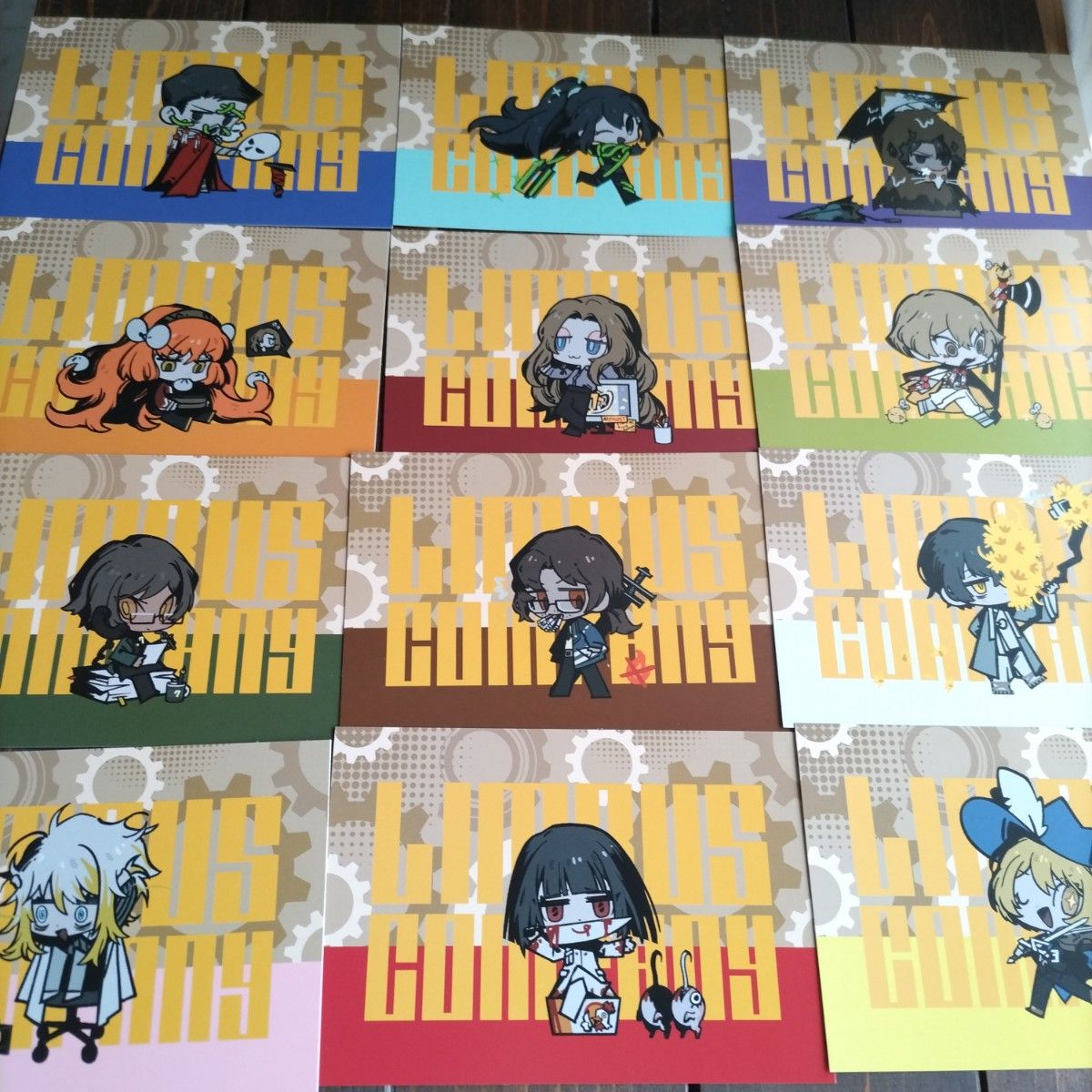 Limbus Company 特典 ポストカード アニメイト リンバスカンパニー