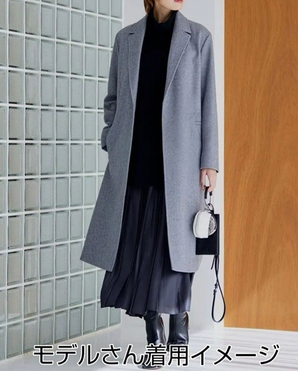 美品 MARELLA マレーラ アルパカ ウール ロングコート（Max Mara
