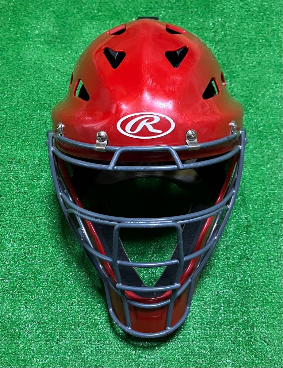 一般 野球 キャッチャー ヘルメット 一体型 マスク ローリングス