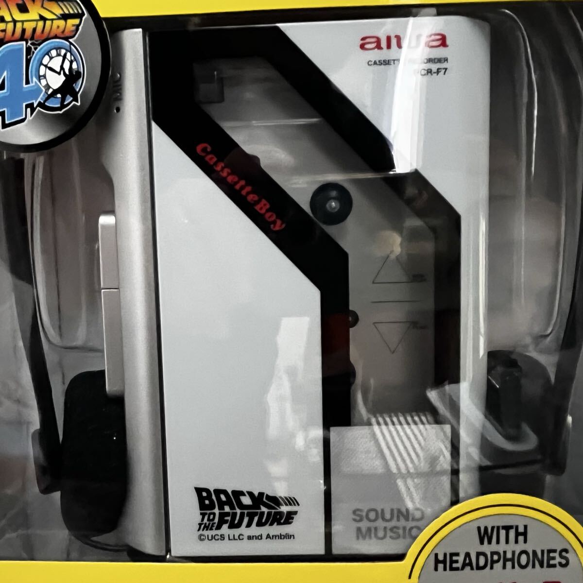 aiwa カセットレコーダー PCR-F7 バック・トゥ・ザ・フューチャー