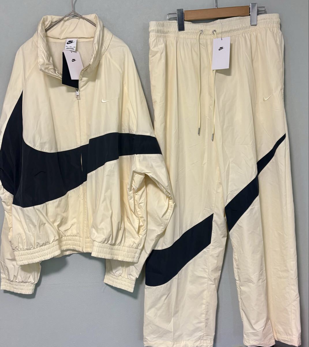 2XL 新品 NIKE ナイキ ナイロンジャケット ウーブン 上下 セットアップ