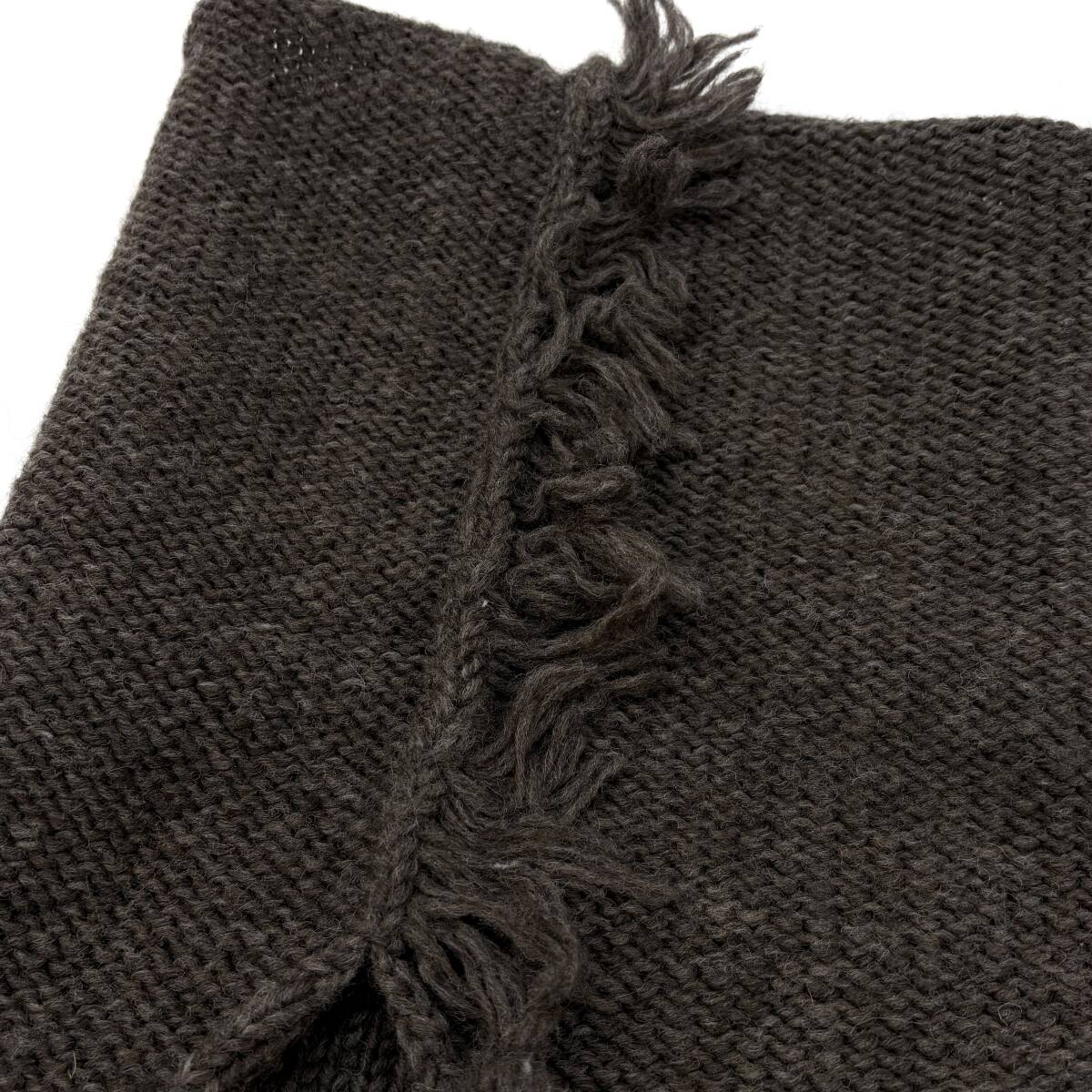極美品 NAHYAT / ナヤット snood / スヌード グレーブラウン系 ネック