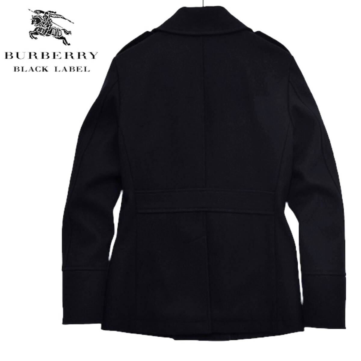 希少 極美品 バーバリーブラックレーベル BIGホース銀ボタン