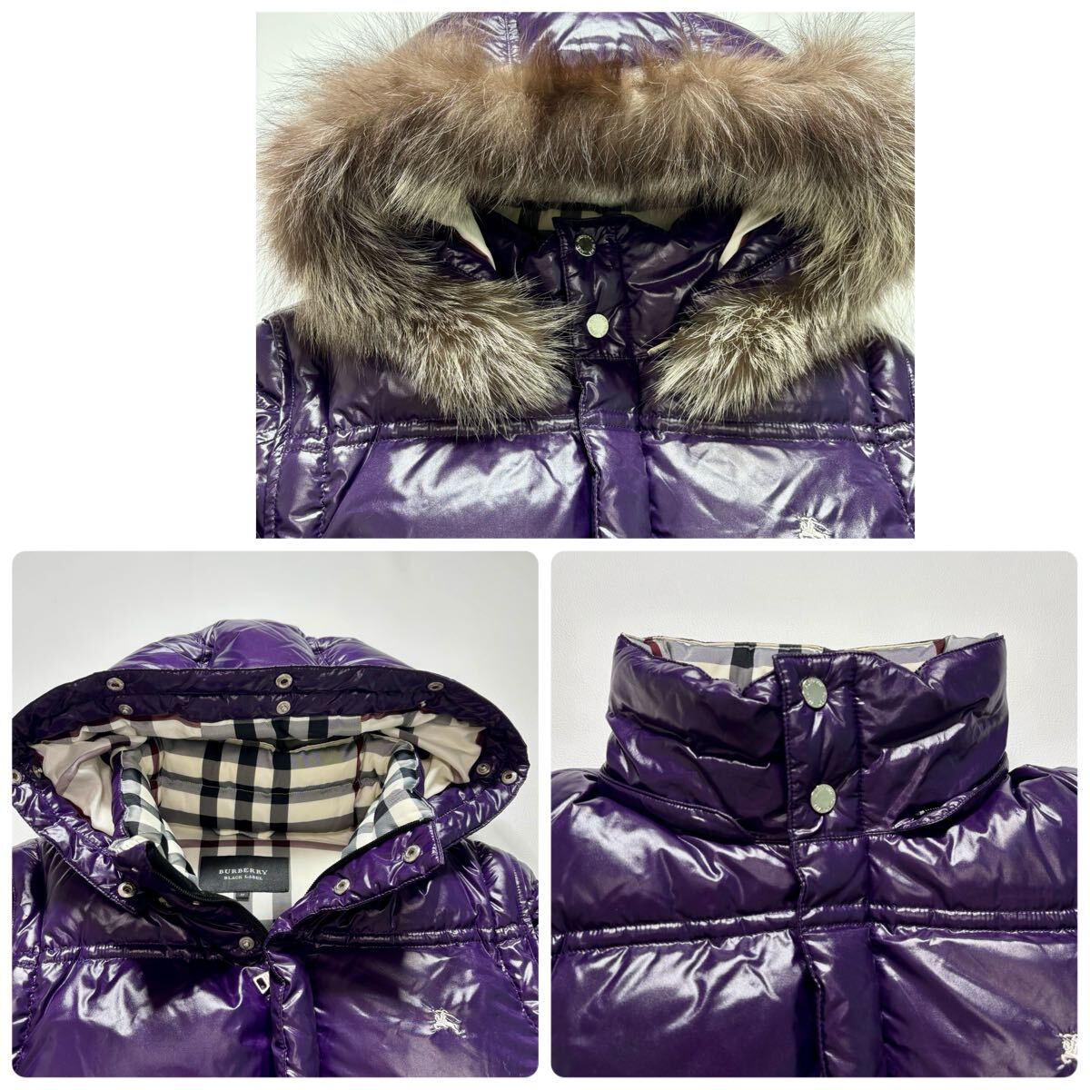 漂う色気/極美品】BURBERRY BLACK LABEL バーバリーブラックレーベル