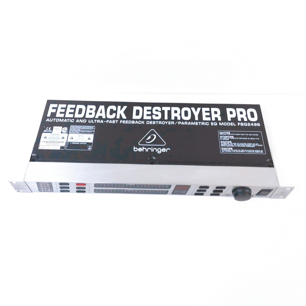FBQ2496 フィードバックデストロイヤー Behringer 【完動品】Behringer