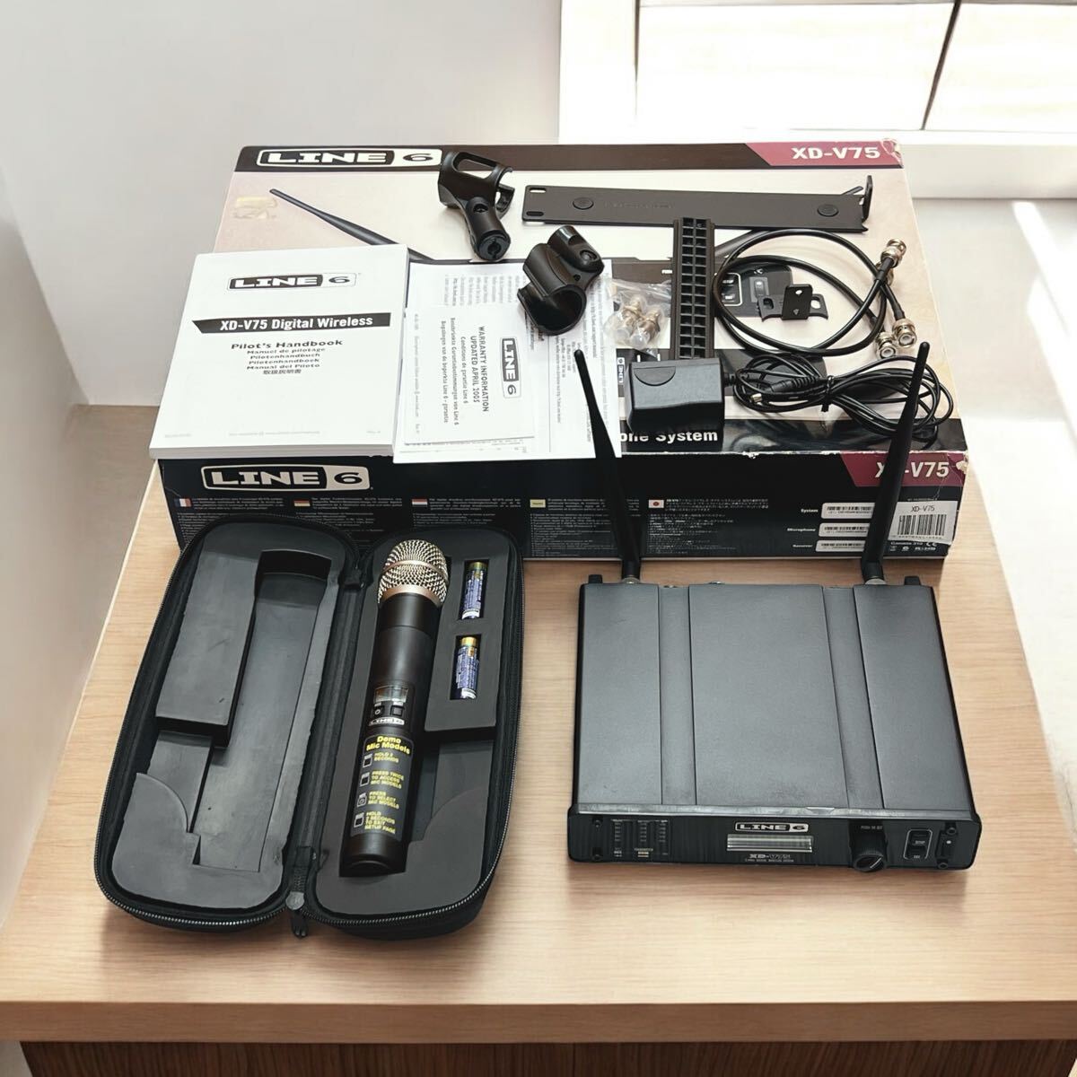 LINE 6 XD-V75 ワイヤレス マイク システム LINE6 ワイヤレスマイク