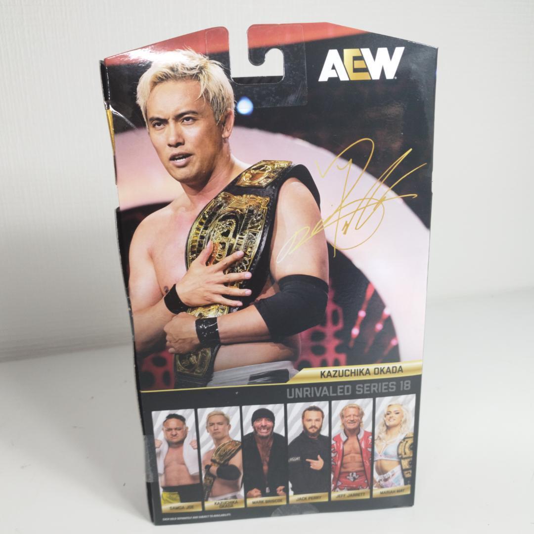 AEW オカダ・カズチカ フィギュア ムタ 海外 WWE 格闘技 新品 日本未