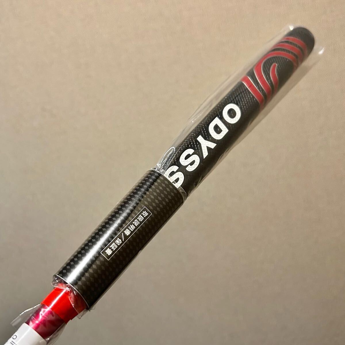 ベントネック34インチ用】オデッセイ ストロークラボ レッド 赤 パター