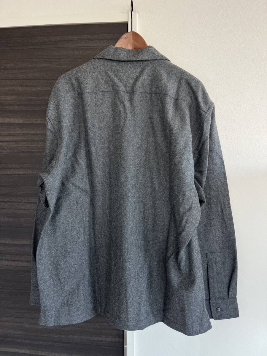 送料込み 新品 定価24200円 Schott 2TONE WOOL SHIRT サイズ 2XL