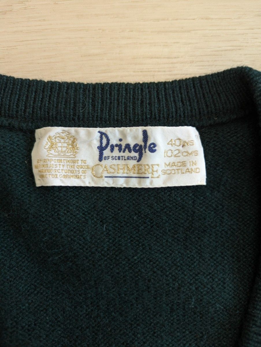 80s 90s Pringle of Scotland プリングルオブスコットランド Vネック