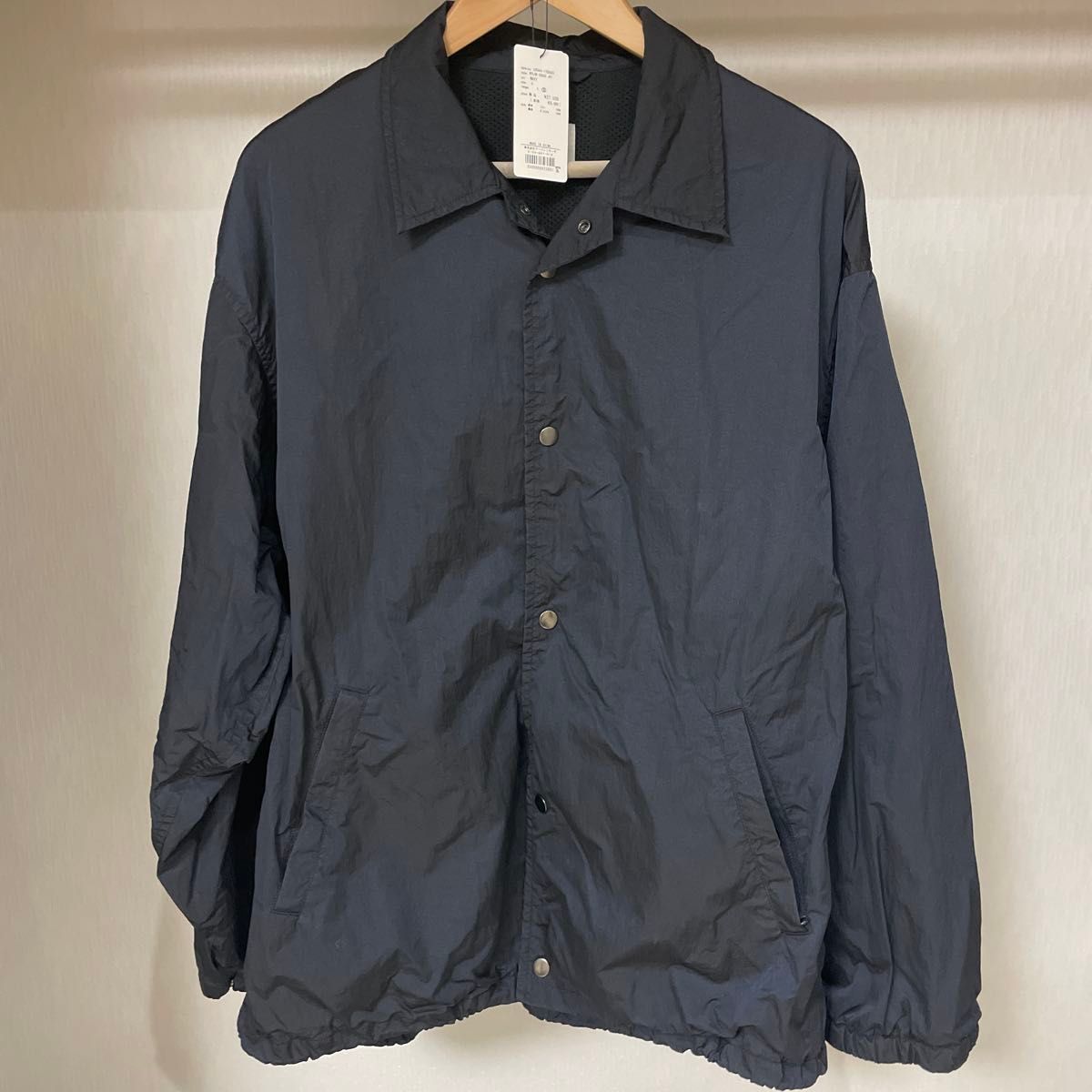 Wide Dad NYLON COACH JACKET URA4-17B005 サイズ2 ワイドダッド