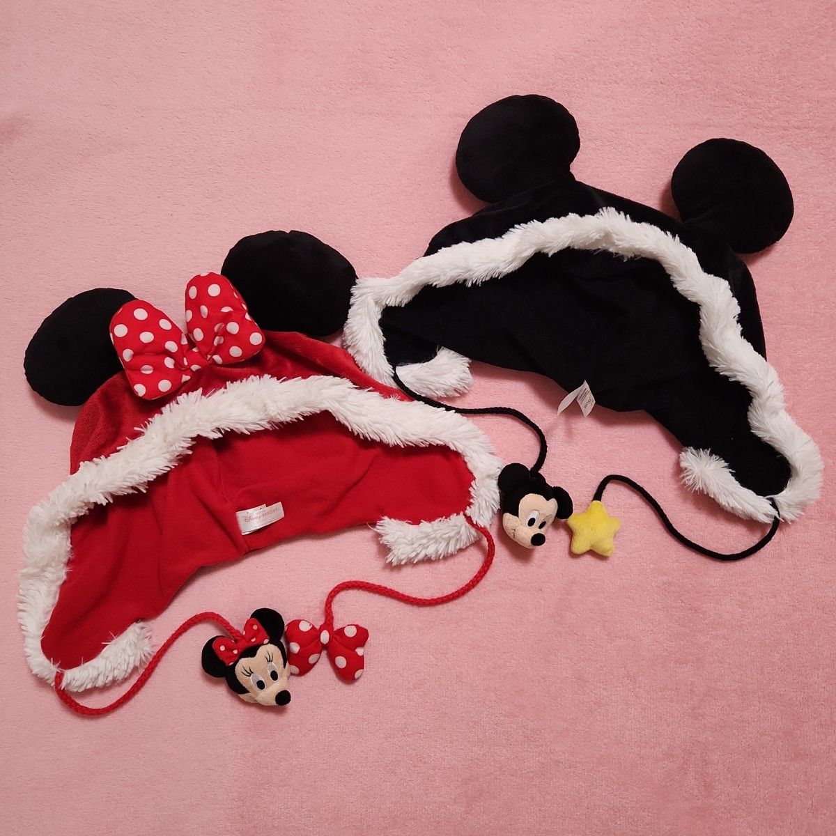 ディズニー ファンキャップ ミッキー ミニー セット クリスマス レア