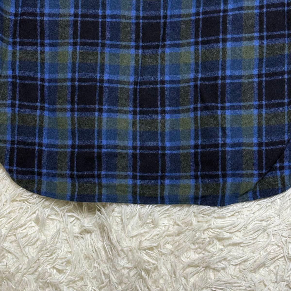 好配色 70s PENDLETON ペンドルトン USA製 ウールシャツ サイズ16