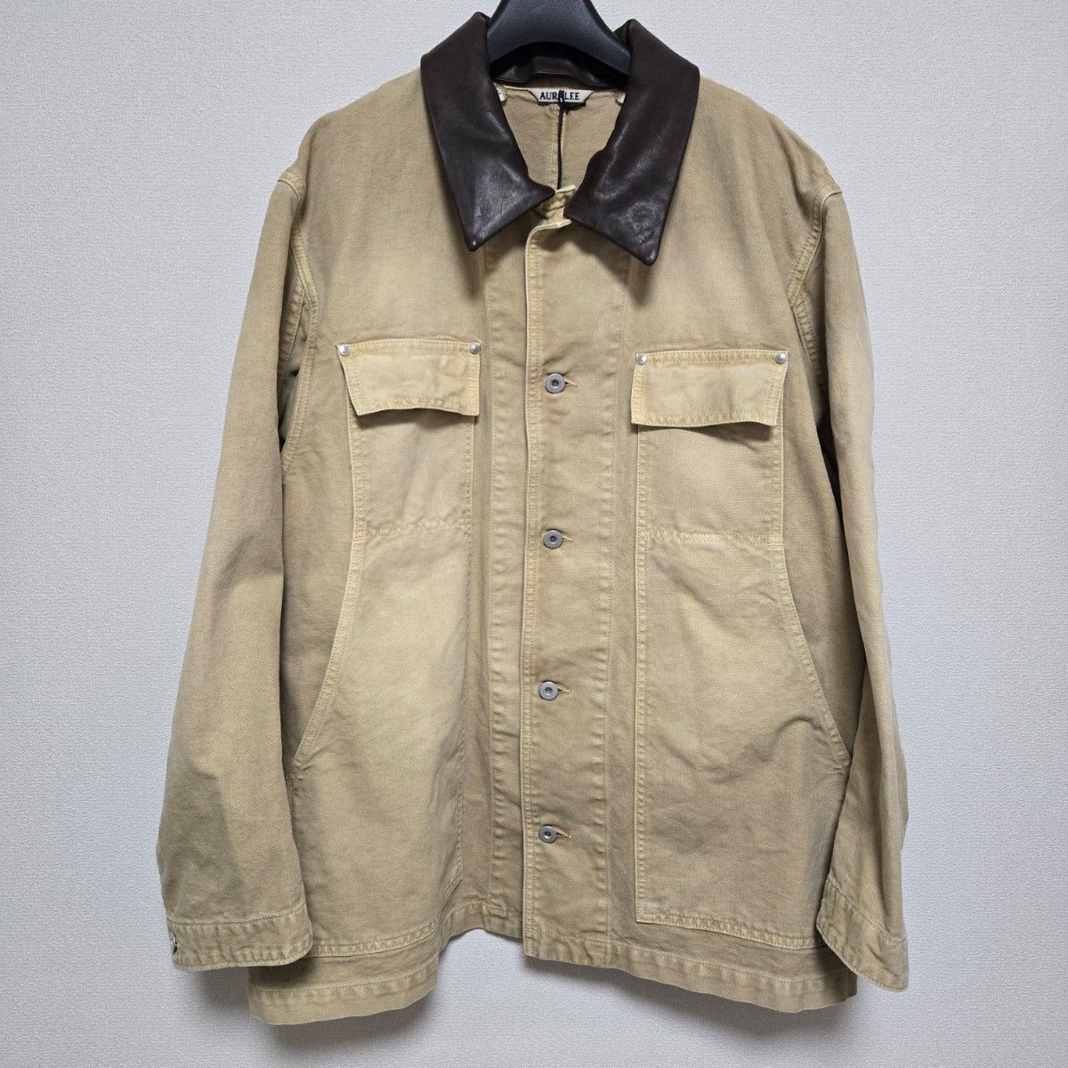 AURALEE ORGANIC COTTON DUCK BLOUSON サイズ5｜Yahoo!フリマ（旧