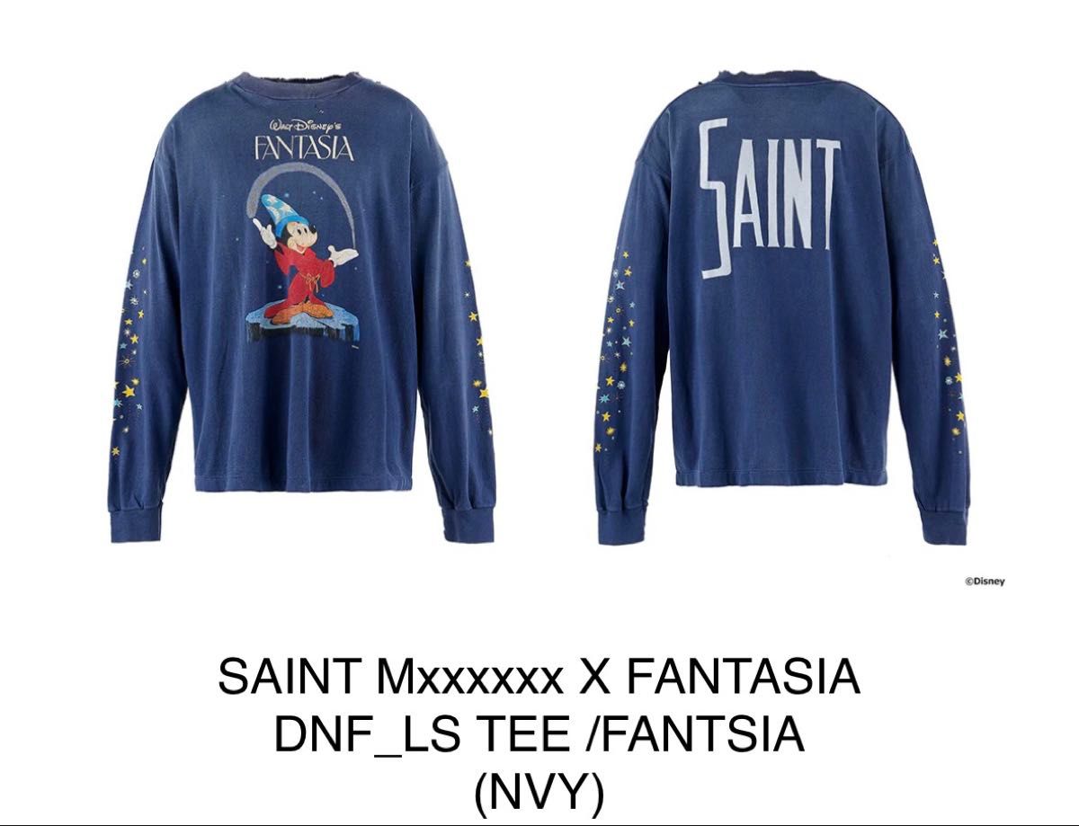 saint mxxxxxx disney fantasia ロングTシャツ ロンT ファンタジア