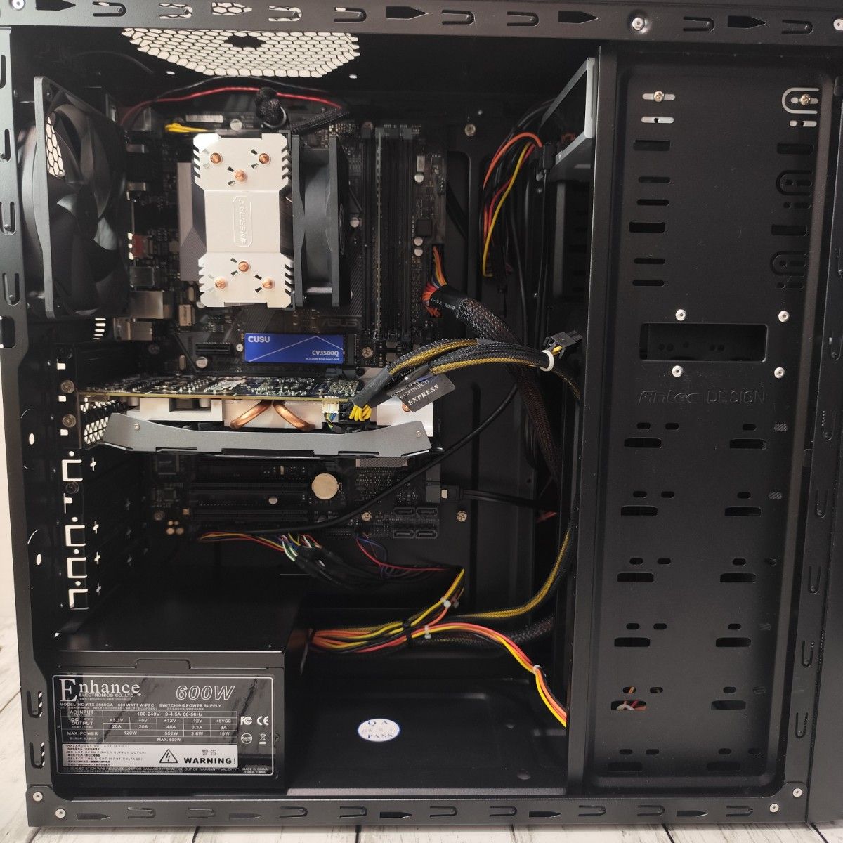 ゲーミングPC Core i7 8700 GTX1660ti Win11 新品SSD512GB 16gbメモリ