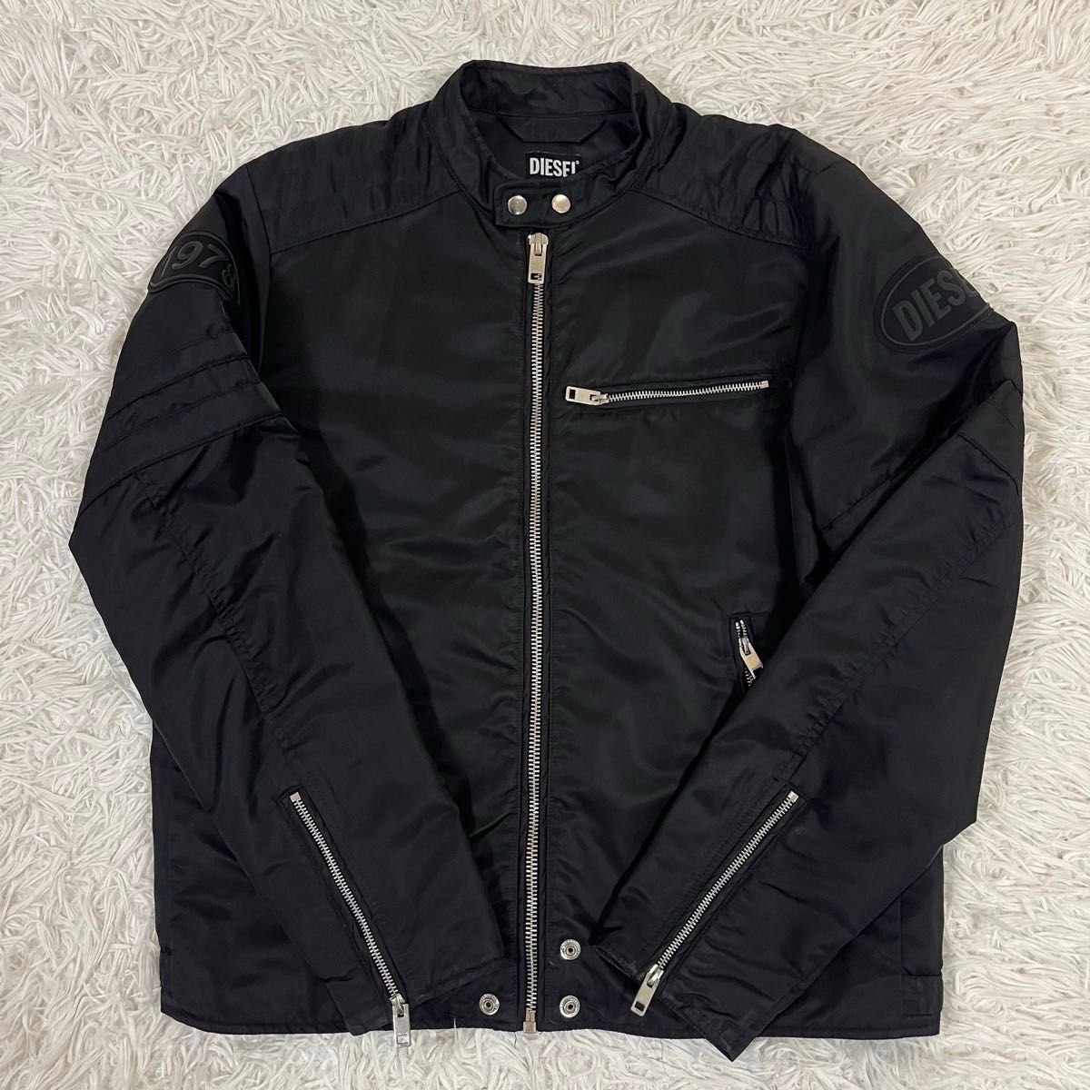 美品 DIESEL ディーゼル シングルライダースジャケット 池田エライザ