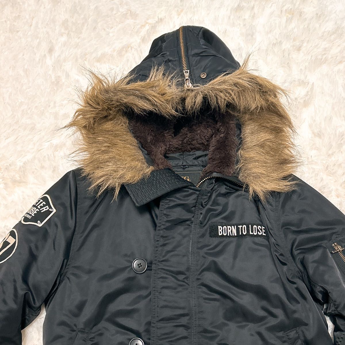 極美品】 HYSTERIC GLAMOUR ヒステリックグラマー フライトジャケット