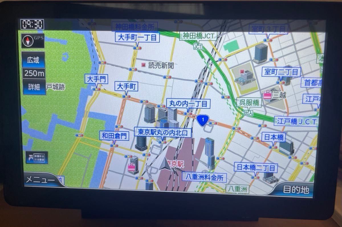 Regeo AZ-921 展示品 スタイリッシュフローティングナビ 9インチ