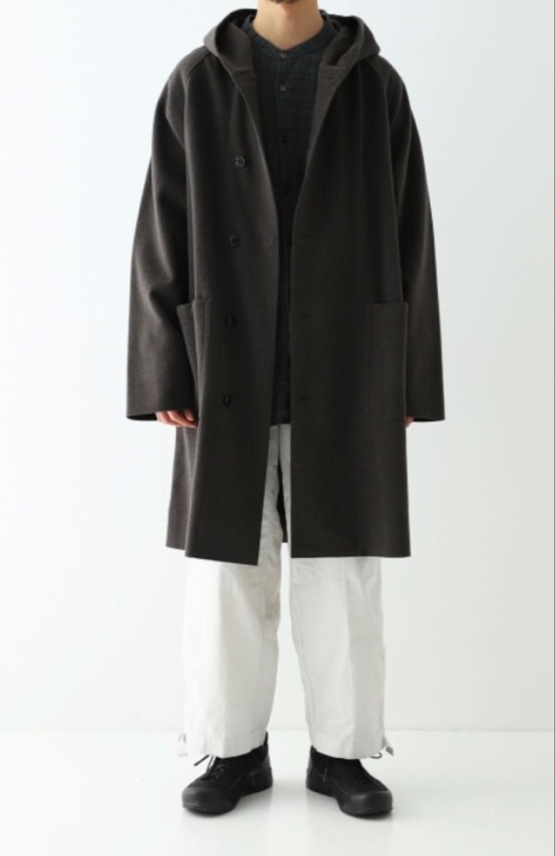 完売品【confect コンフェクト】ウールカシミヤ フリースフーデット