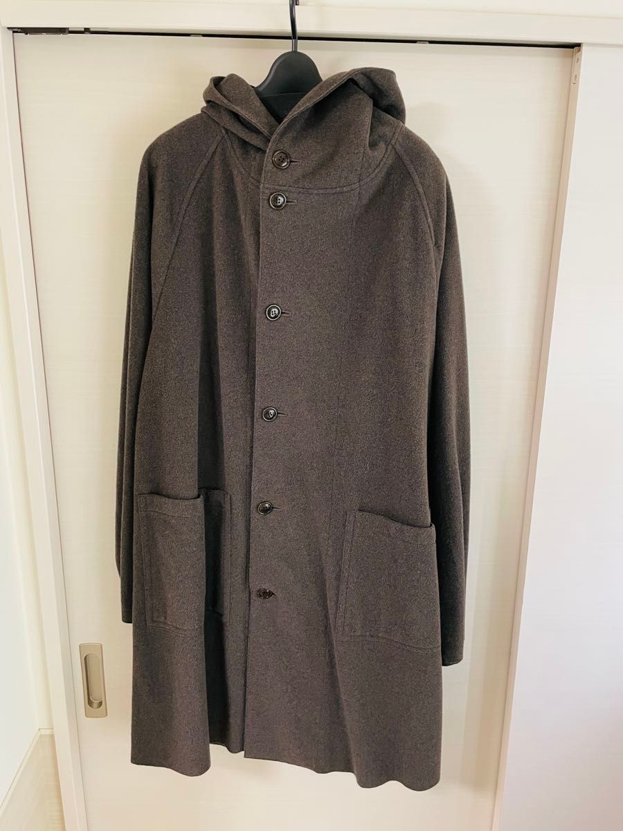 完売品【confect コンフェクト】ウールカシミヤ フリースフーデット