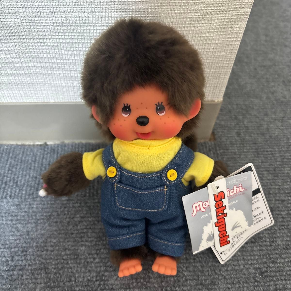 モンチッチ オーバーオール 男の子S モンチッチ ぬいぐるみ 昭和レトロ