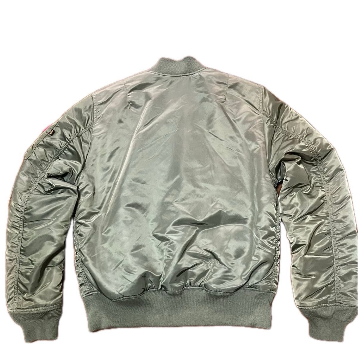 ALPHA INDUSTRIES MA-1 フライトジャケット カーキ リバーシブル