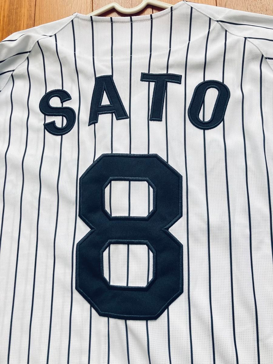 阪神タイガース 佐藤輝明 ユニフォーム 背番号8 MIZUNO ミズノ Lサイズ