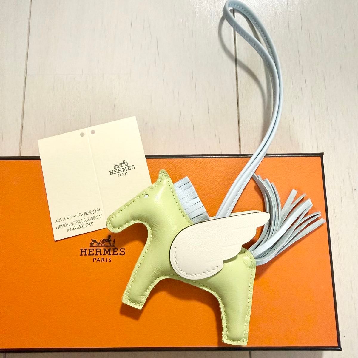 エルメス HERMES ロデオペガサスpm ペガサスチャーム レア 超美品 Z