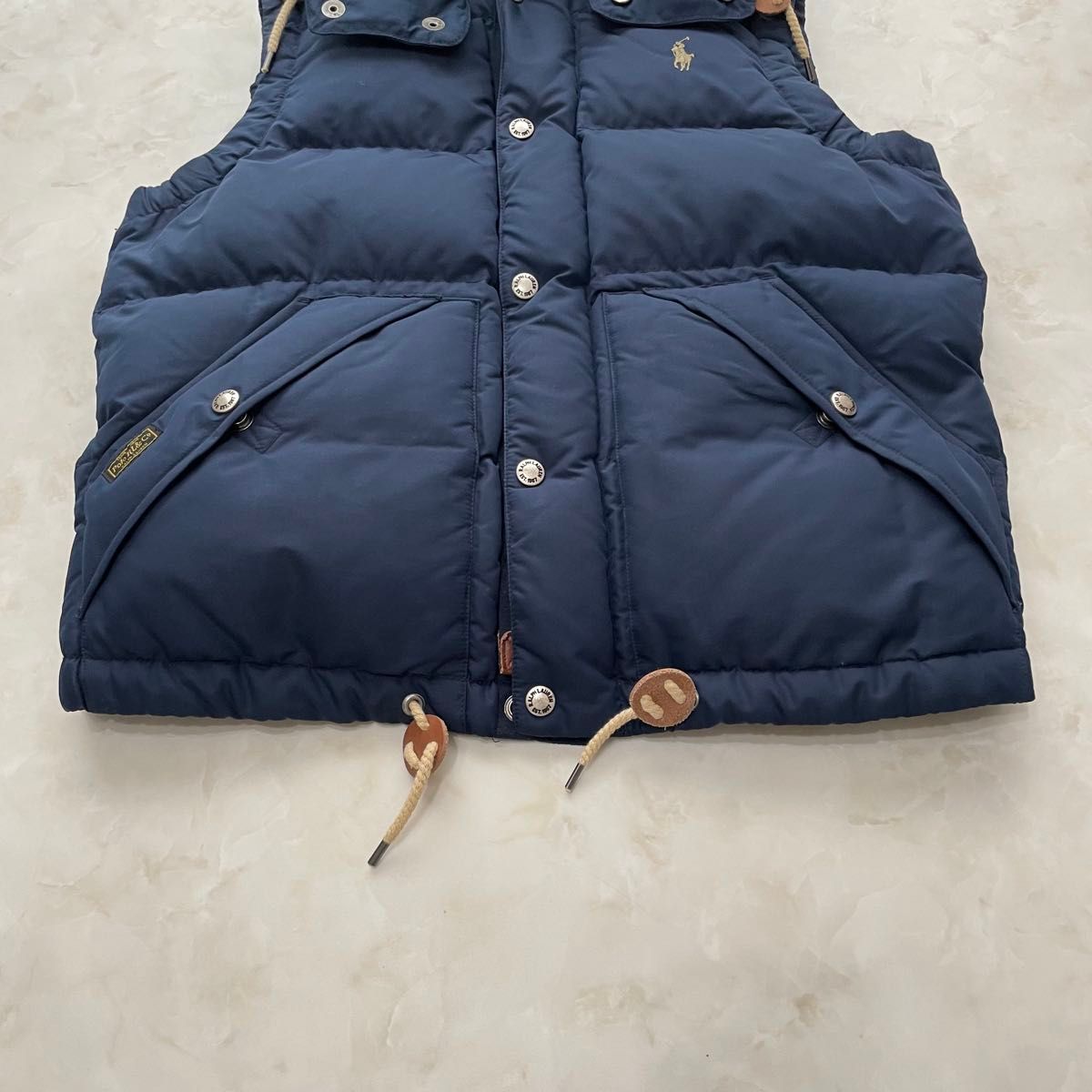 新品】POLO RALPH LAUREN ポロラルフローレン ダウンベスト ネイビー