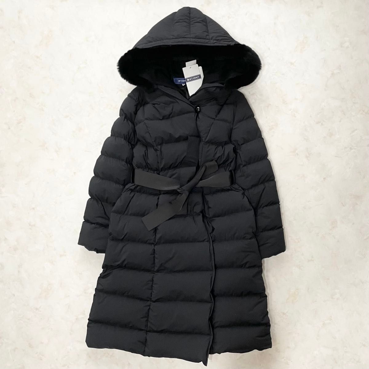 新品】M'S GRACY エムズグレイシー ダウンコート レッキスファー