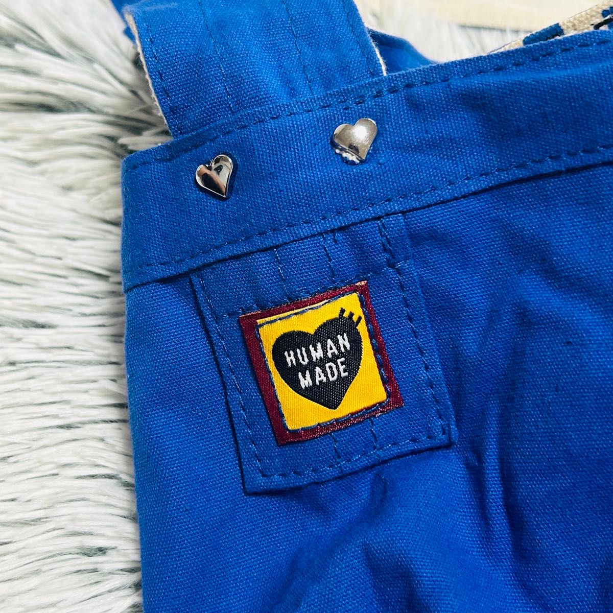HUMAN MADE メッセンジャーバッグ 青 新品 ショルダーバッグ