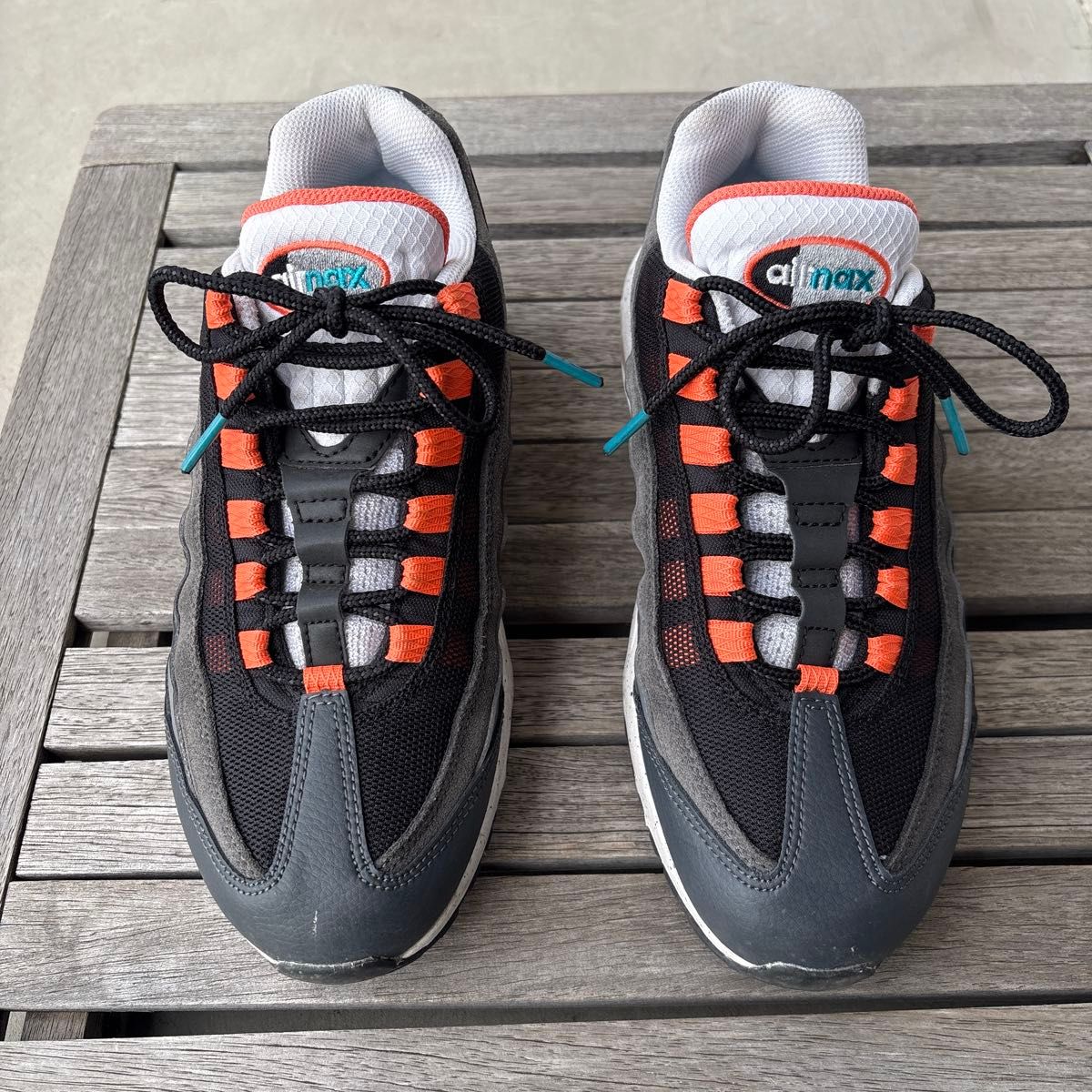 NIKE AIR MAX 95 ナイキ エア マックス 95 ブラック オレンジ グレー