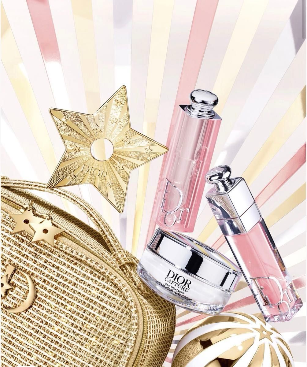 新品】ディオール dior 2025ホリデーオファー(限定品) リップ ポーチ