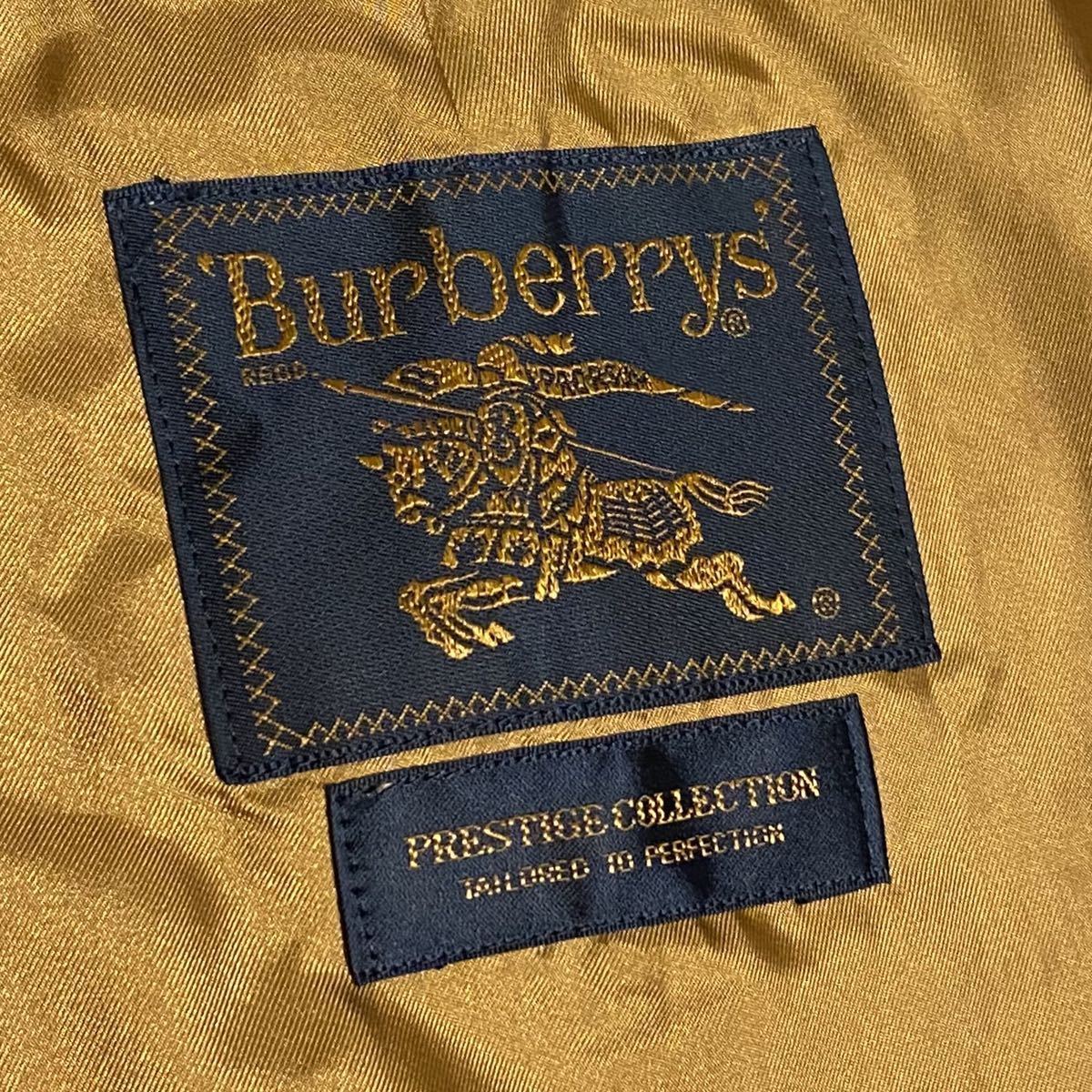 Burberrys ステンカラーコート ゴールドタグ 高級ライン PRESTIGE