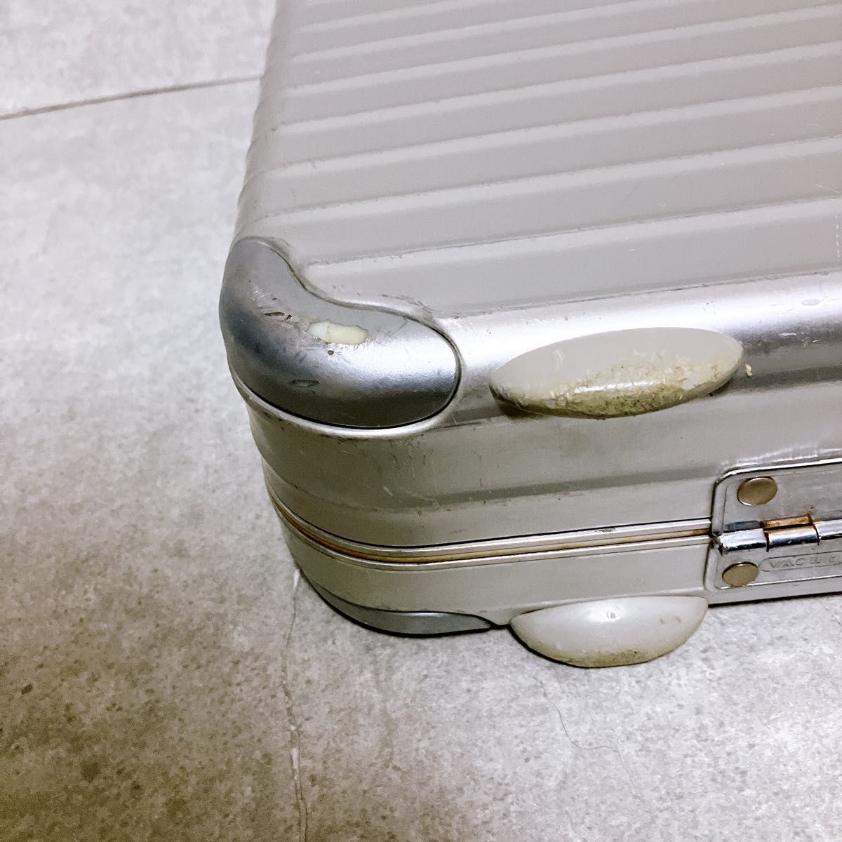 RIMOWA リモワ アタッシュケース シルバー アルミニウム ダイヤル