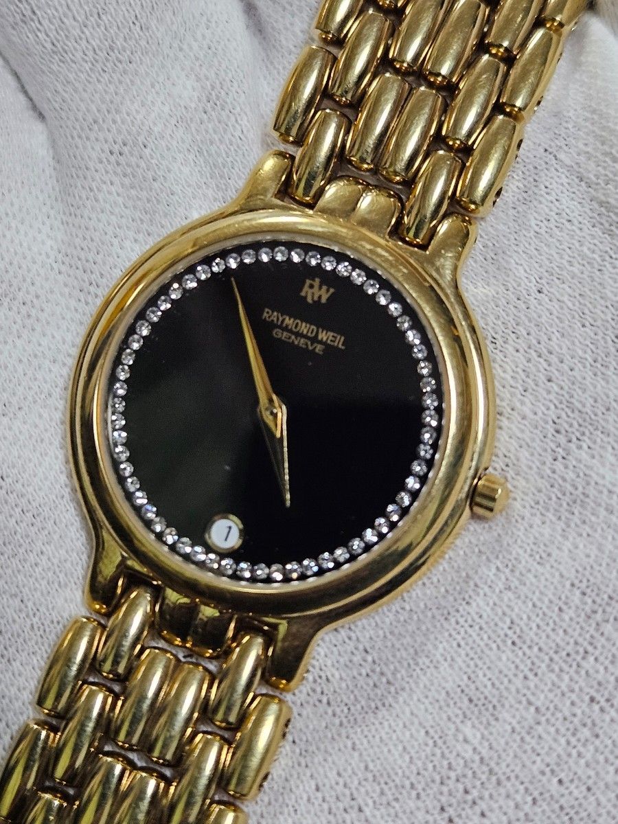 稼働中】RAYMOND WEIL 腕時計 レイモンドウィル 18K GOLD クォーツ