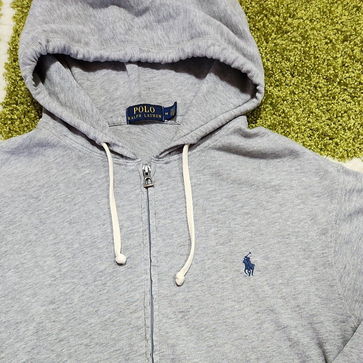 POLO RALPH LAUREN ラルフローレン ジップアップパーカー グレー M