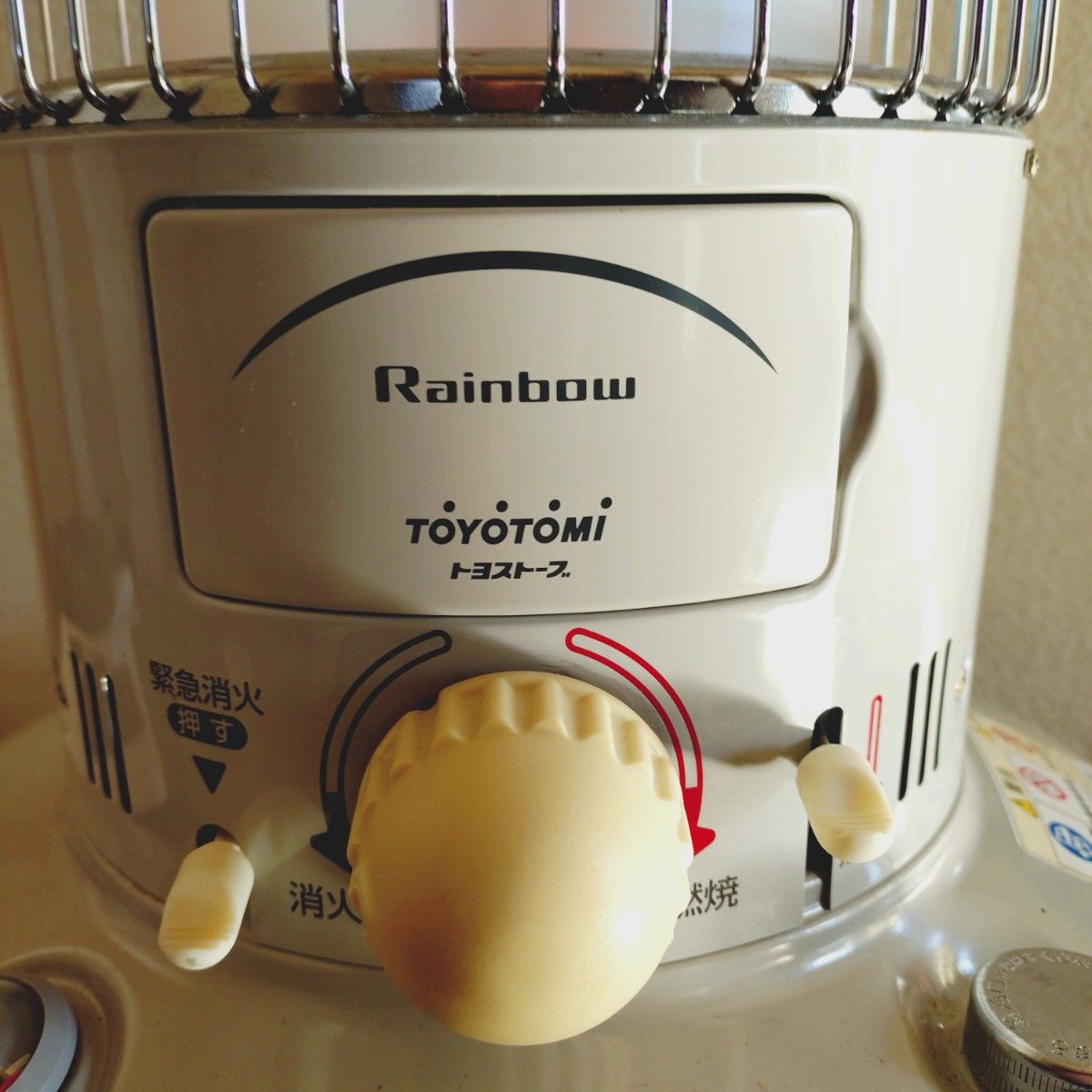 TOYOTOMI 石油ストーブ Rainbow RBE-25C 自然通気形開放式石油ストーブ