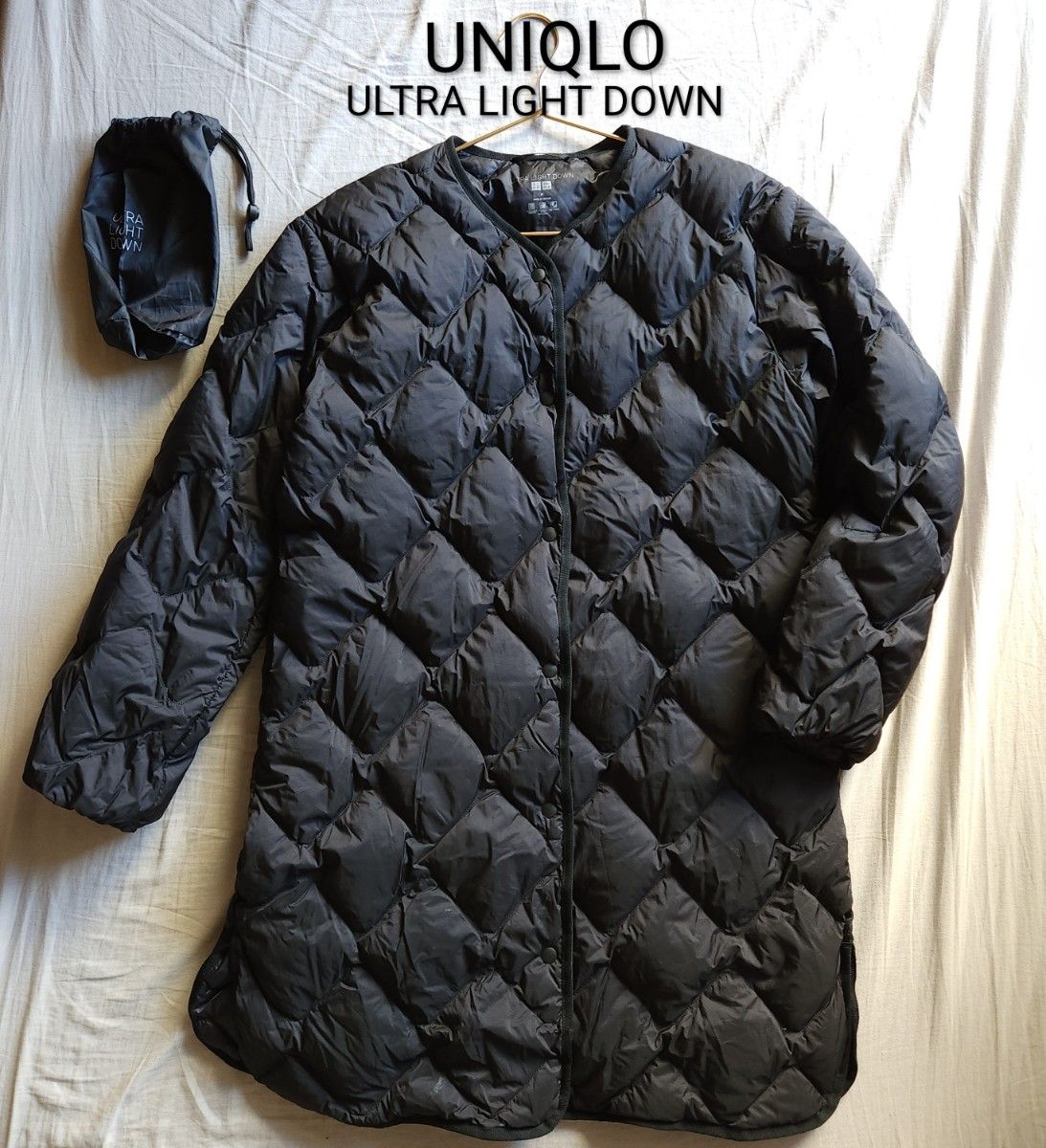 UNIQLO ユニクロ ウルトラライトダウンリラックスコート ノーカラー