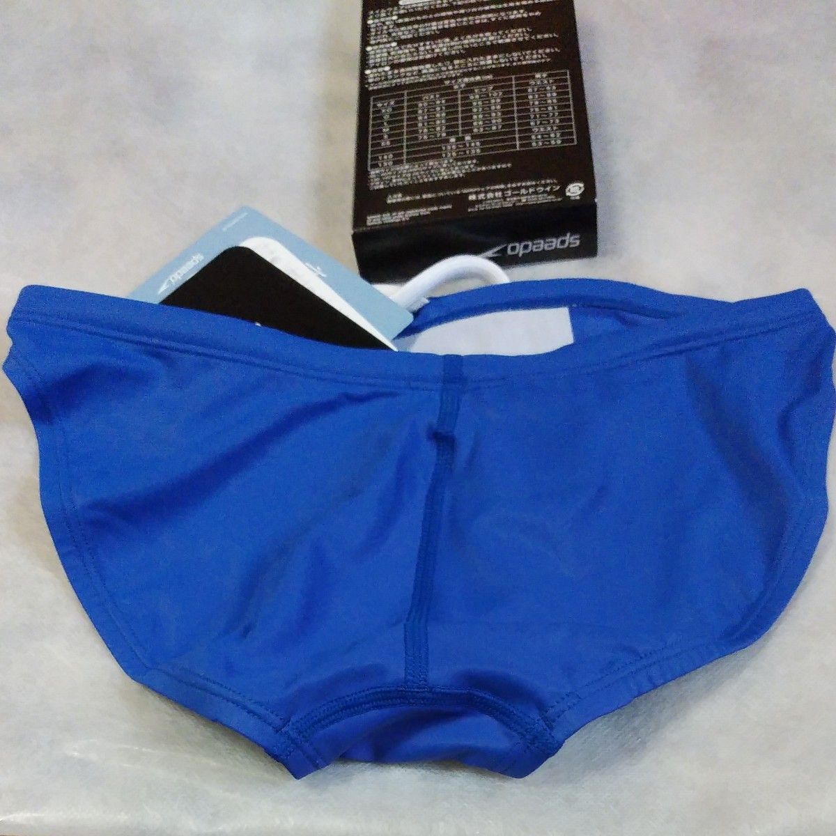 speedo スピード男性競泳水着SD73A03N 色 RB サイズXO Vパン 競パン