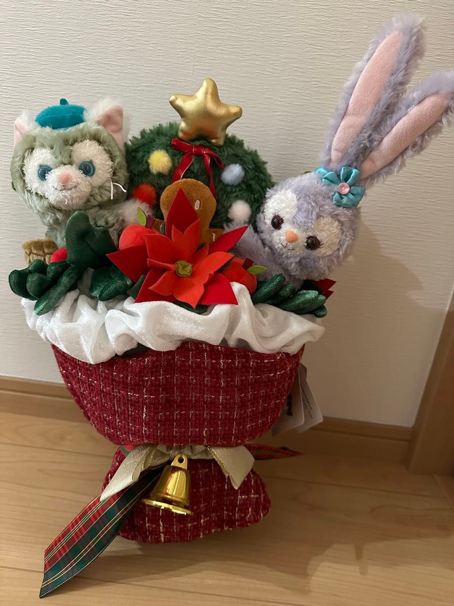 上海ディズニー限定グッズ クリスマスブーケ ジェラトーニ ステラルー