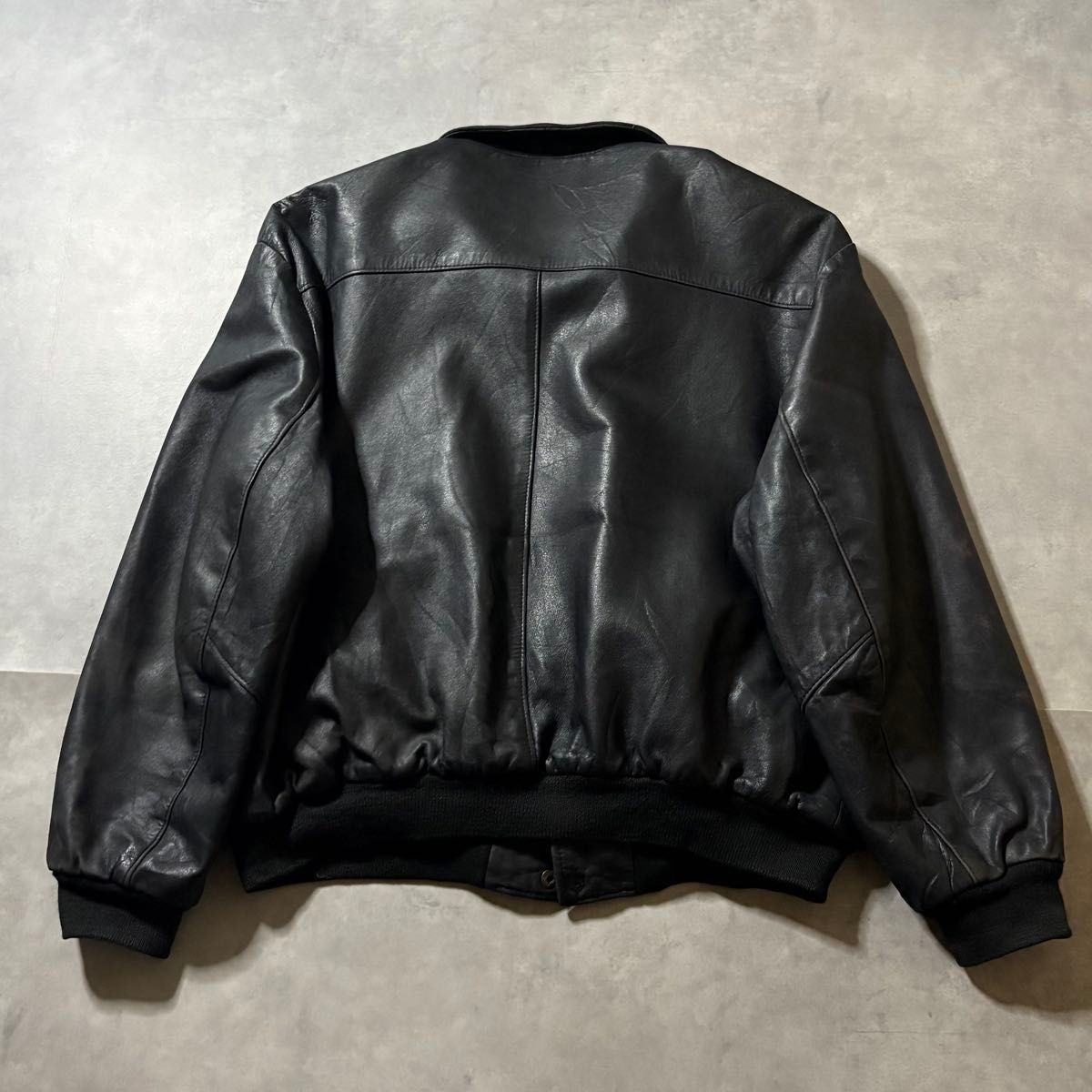 80〜90's ヴィンテージ フランス製 A1型 本革フライトジャケット L