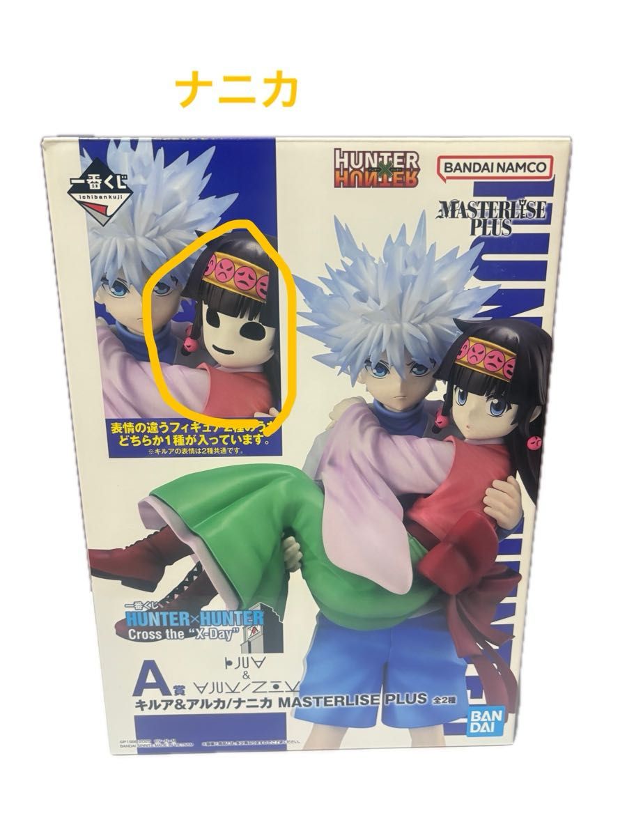 一番くじ HUNTER×HUNTER A賞 キルア&アルカ/ナニカ MASTERLISE PLUS