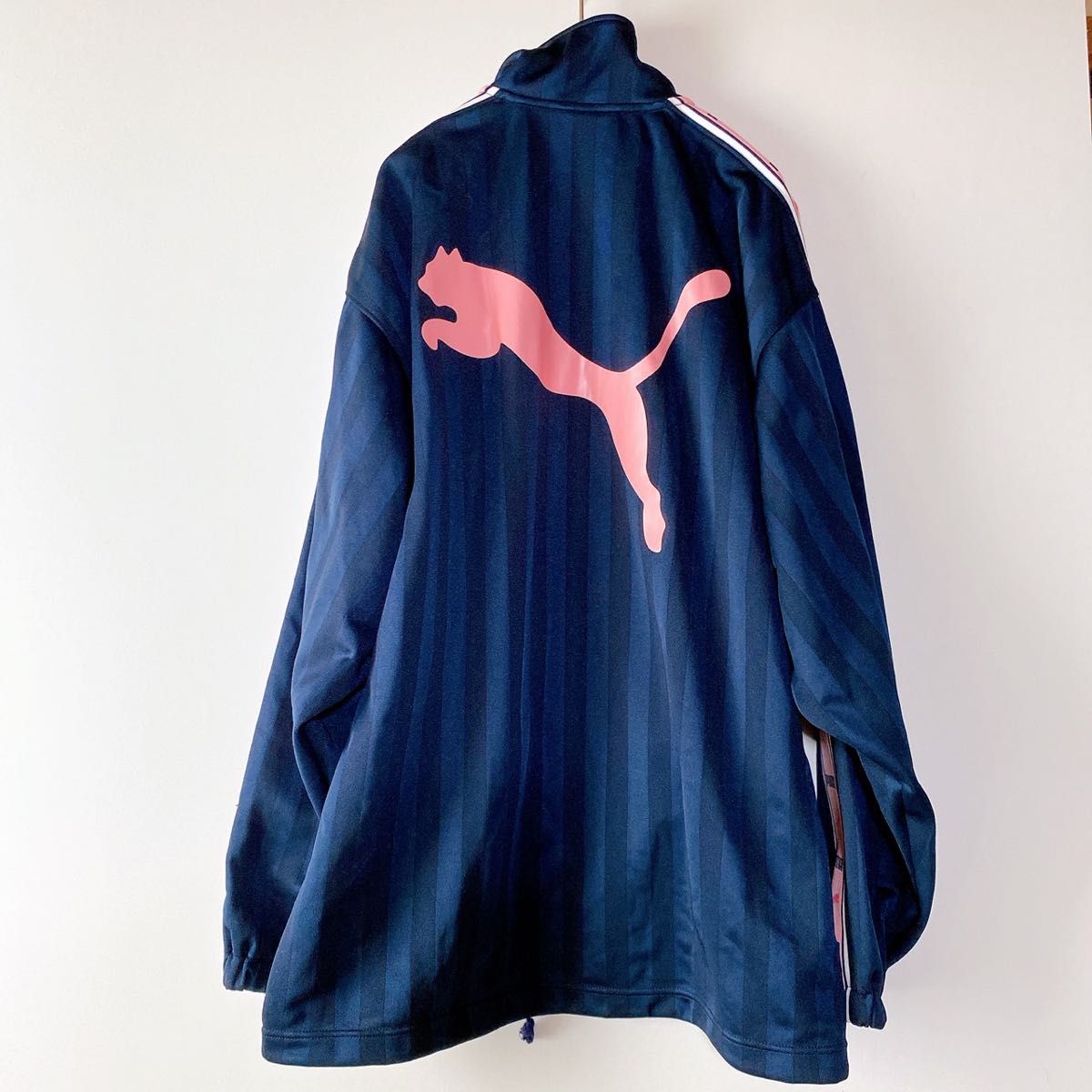 廃盤品】メンズ PUMA プーマ ジャージ上下セット デカロゴ M ジャージ