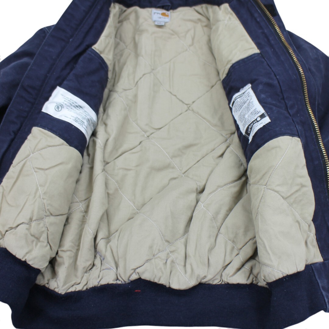 古着 MEXICO製 Carhartt FR Santa Fe Jacket Navy カーハート