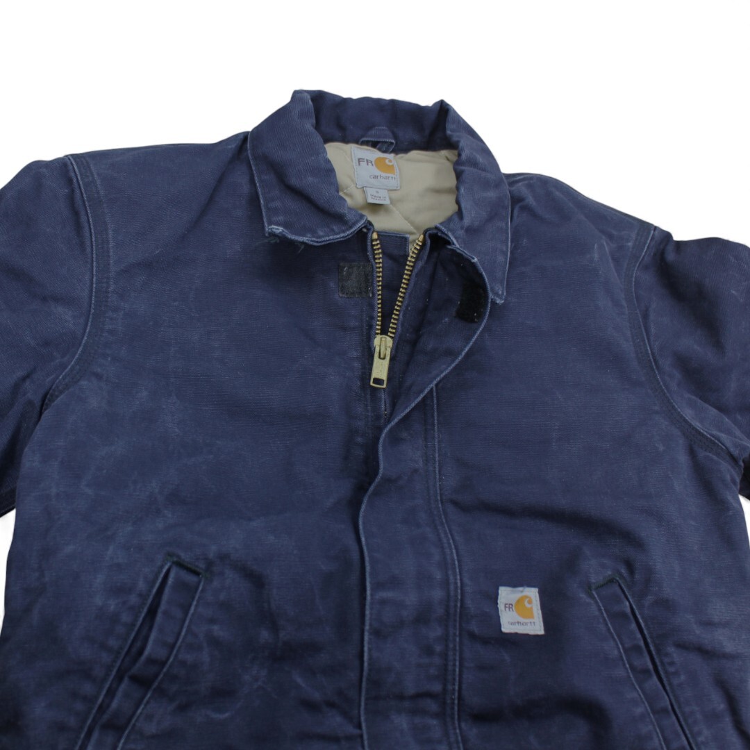 古着 MEXICO製 Carhartt FR Santa Fe Jacket Navy カーハート