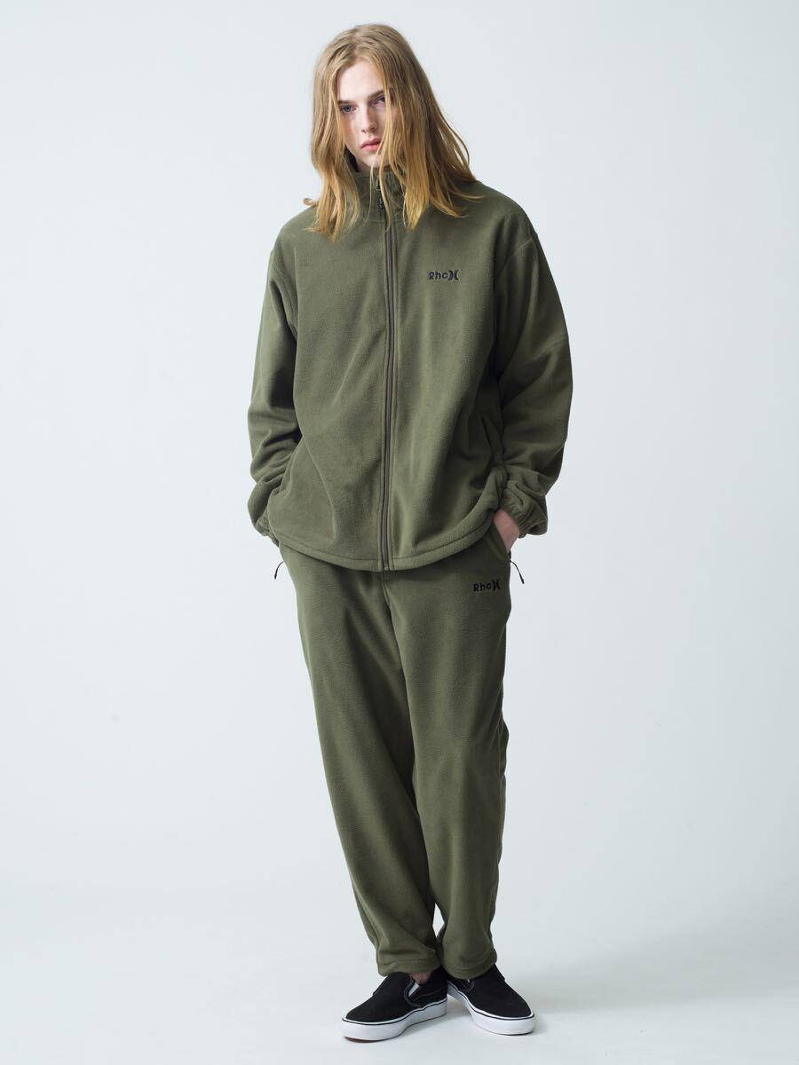 RHC Hurley Phantom マイクロフリース セットアップ オリーブ Mサイズ