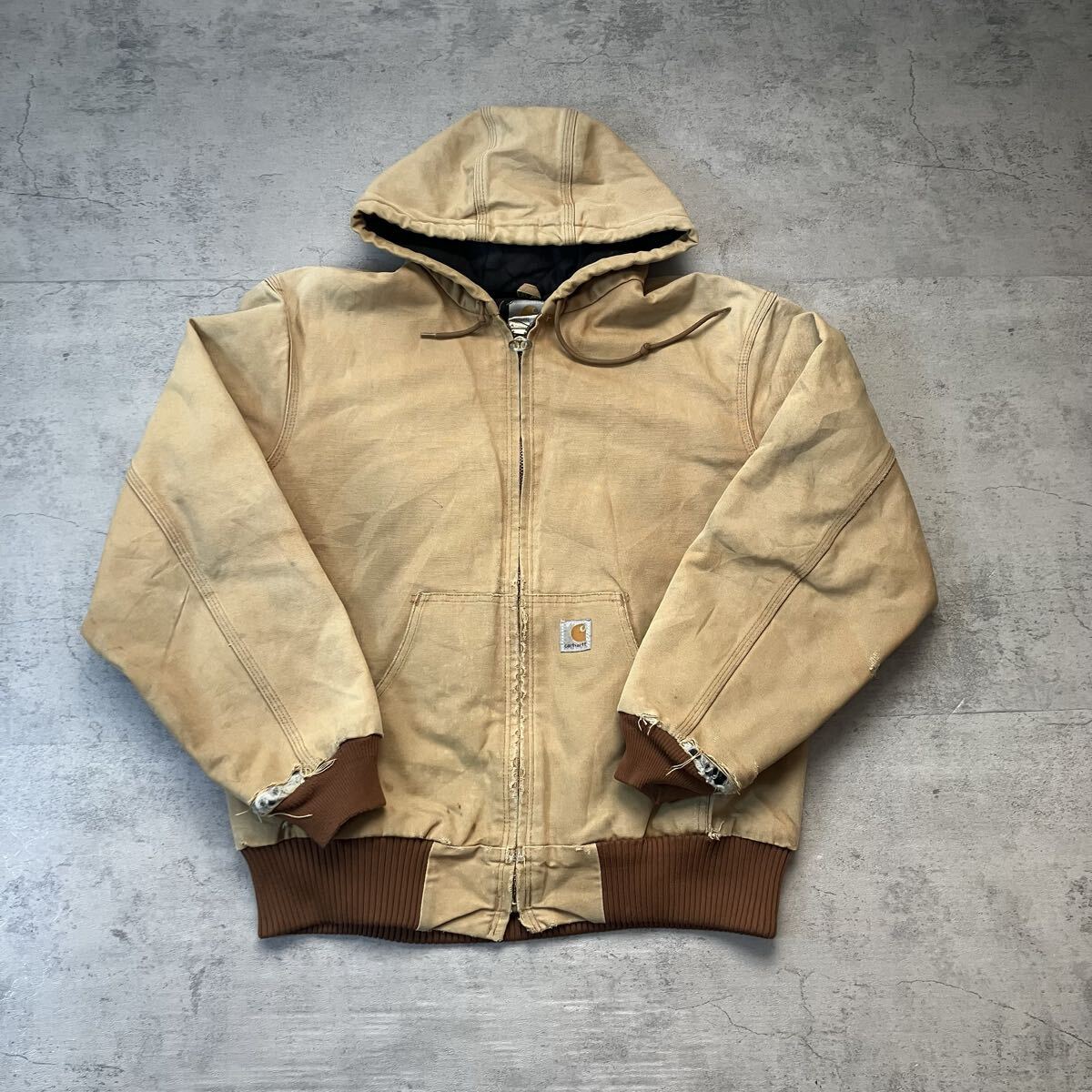 00s Carhartt J140 アクティブジャケット フェード ブラウン