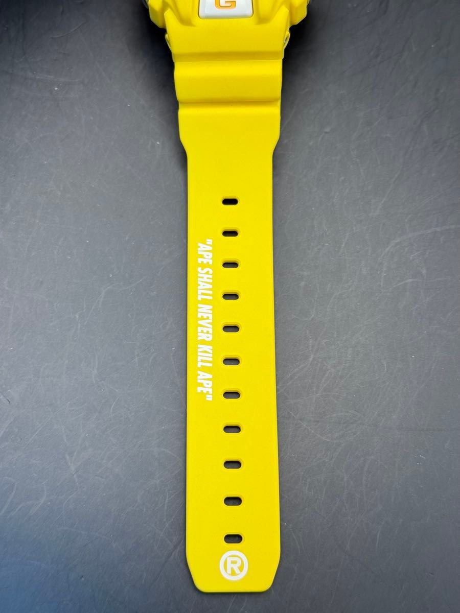 CASIO G-SHOCK BAPE DW-6900 限定1000 希少イエロー｜Yahoo!フリマ（旧